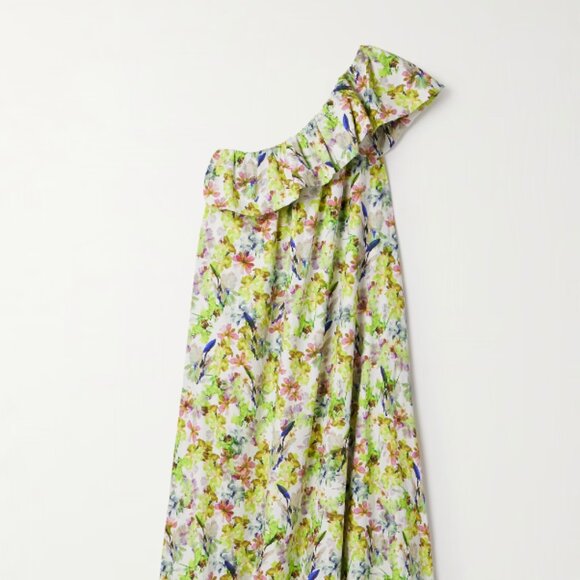 Kika Vargas Bonnie One Shoulder Dress - Picture 2 of 3